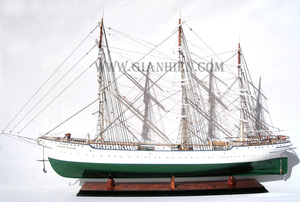 Gia Nhien Fabricant Approuve la Conception Personnalisée de Haute Qualité Modèle de Grand Bateau JOUTSEN Décoration en Bois pour la Maison Basse quantité minimale de commande - Product Image 3
