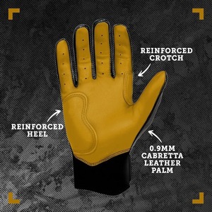 Gants de frappe de baseball personnalisés antidérapants pour adultes, professionnels, hommes, femmes, softball, gants de baseball sur mesure - Product Image 5
