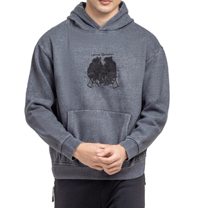 Vente en gros – Blouson molletonné pour homme 100 % coton, coupe classique, grammage lourd, respirant, doublé, avec logo et couleur personnalisables, haute qualité, prix bas - Product Image 1