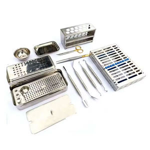 Sistema de caja PRF Dental profesional, juego de fibrina rica en plaquetas de acero inoxidable, Kit de membrana Manual, implante óseo, cirugía General MOL - Product Image 1