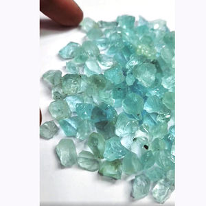 131 piezas de Aguamarina Natural de 7mm a 15mm en bruto 430 Cts lote Iroc ventas de alta calidad aguamarina materia prima piedra preciosa suelta - Product Image 4