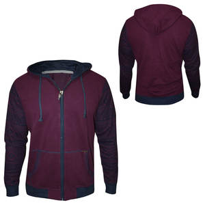 High Quality 100% Cotton Boxy Cropped Hoodie <b>for</b> <b>Men</b> Thick Drop Shoulder Custom Plain Zip-up Hoodies Winter Print Pattern - Product Image 1