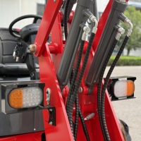 Batteriebetriebener Elektrischer Frontlader 0,8 Tonnen Wartungsfrei Kompakt mit Fernüberwachung für Fabrikhof und Außenarbeiten