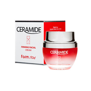 [Migliore] Farmstay Ceramide rassodante crema viso 50ml cura delle rughe di bellezza coreana coreana cura della pelle fiale tonico siero lozione tonico - Product Image 2