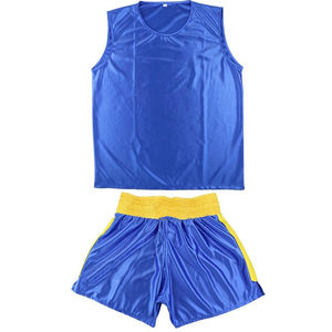 ชุดชกมวยกางเกงขาสั้นและเสื้อกั๊กชุดชกมวยสำหรับมืออาชีพชุดชกมวย - Product Image 3