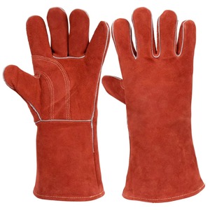 Venta al por mayor guantes de trabajo de seguridad de cuero Venta caliente nuevo estilo al por mayor guantes de trabajo de cuero guantes de cuero de Pakistán - Product Image 1