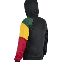 Blouson Teddy Homme Tendance en Sherpa Enduit, Motif Camouflage, Style Formel, Design Color Block, Esthétique Ludique et Mignonne, Logo Frontal