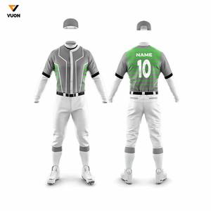 Meilleures ventes Uniformes de baseball personnalisés Faites votre propre logo Meilleurs uniformes de baseball Softball pour jeunes - Product Image 4