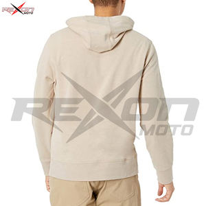 Pull-over uni de haute qualité 280gsm sweats à capuche surdimensionnés avec logo personnalisé hiver impression polaire vierge hommes - Product Image 2