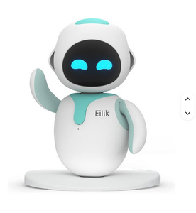 SALES OF Eilik - Cute Plastic <b>Robot</b> Pets with Abundant Emotions, Animations & <b>Mini</b>-Games, Your Perfect Desk Touch Interactive - Product Image 4