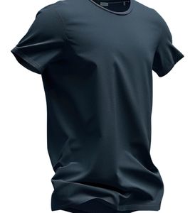 T-shirt en polyester pour homme, prix d'usine, durable, résistant aux déchirures, vêtements de travail industriels, uniforme, couleur unie, tee-shirt basique - Product Image 6