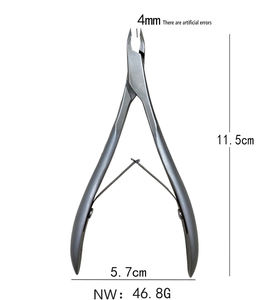 High Quality Manicure Tools 5mm <b>Cuticle</b> <b>Nipper</b> Trimmer <b>Cuticle</b> Nail <b>Nippers</b> - Product Image 1