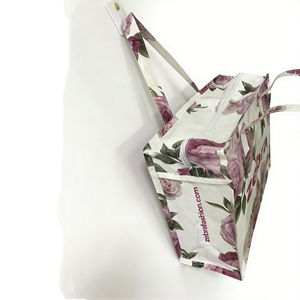 Non-woven Fabric Shopping Bag with Zipper Closure <b>Box</b> <b>Packaging</b> Multi-Use - Product Image 6