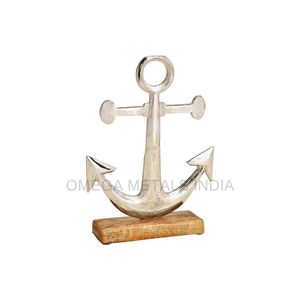 Ornement décoratif unique en aluminium et bois pour sapin de Noël et lampe chauffe-plat de renne pour décorations de Noël - Product Image 4