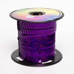 Selanusa Bobine de couleur holographique de paillettes unies - Product Image 1