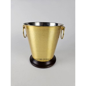 ถังแช่เครื่องดื่มทำจากอลูมิเนียมเคลือบทองเกรดสูงสำหรับงานแต่งงานและปาร์ตี้ - Product Image 2