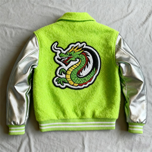 เสื้อแจ็คเก็ตวาร์ซิตี้ผู้ชายแบบลำลองสั่งทำพิเศษ คอตั้ง คุณภาพพรีเมียม มีให้เลือกหลายสี - Product Image 3