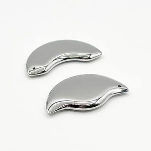 जस्ता मिश्र धातु बॉल चेहरे के अम्दबाव रॉड; खरोंच मालिश उपकरण; आंख क्रीम चम्मच; झुर्री प्रतिरोधी सौंदर्य देखभाल उपकरण - Product Image 3