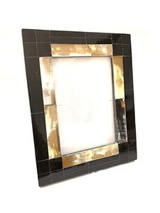 Vaisselle en bois cadre Photo fournisseur en gros fabricant os incrustation battant Image Case cadre Photo - Product Image 2