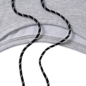 Sweats à capuche courts personnalisés pour femmes, couleur unie, respirants, anti-boulochage, en tissu canvas, vente en gros pour la saison hivernale - Product Image 5