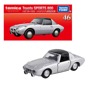 รถของเล่นโมเดล Tomica Toyota Sports 800 ไดแคสต์ ขนาด 1:64 รุ่นพรีเมียมสำหรับเด็ก - Product Image 1
