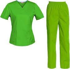 Uniformes Scrubs Trajes Uniforme de enfermera Cuello en V Estiramiento Conjuntos de uniformes para mujeres - Product Image 5