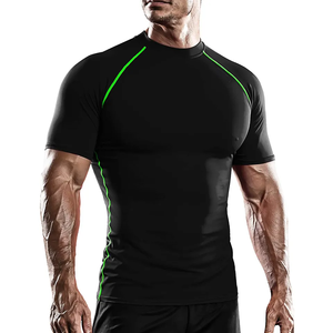 Camisetas de compresión de manga corta Heat Gear para hombre, ropa deportiva Baselayer, camisetas, camiseta de entrenamiento atlético para hombre Activewea - Product Image 5