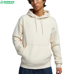 Vente en gros de sweatshirt streetwear pour hommes avec logo personnalisé sweat à capuche de poche avec un design uni vierge pour l'hiver - Product Image 6