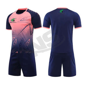 ชุดวอลเลย์บอลสำหรับผู้ชายชุดเล่นกีฬาชุดเล่นกีฬาผ้าโพลีเอสเตอร์ชุดเล่นวอลเลย์บอลแบบซับลิเมชันชุดทีมผู้ชาย100% โรงงาน - Product Image 4