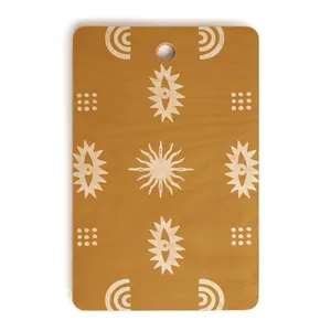 Planche à fromage en bois de marbre blanc royale, design élégant et moderne, durable, ustensiles de cuisine durables, personnalisable, découpe - Product Image 6