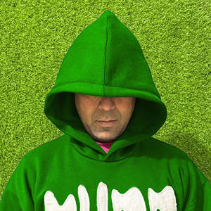 OEM 100% algodón invierno pulóver sudaderas con capucha para hombres niños corte holgado patrón sólido polar lavado liso teñido sudaderas con capucha cuello - Product Image 2