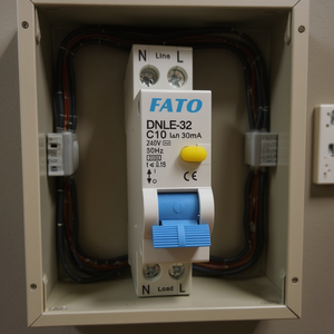 Disjoncteur différentiel FATO DNLE-32 C10 30mA 2P 240V 50Hz - Product Image 3