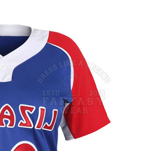 Uniforme de Softbol de Manga Corta, Venta Directa de Fábrica, Nuevo Estilo, Ropa Deportiva, Uniforme de Softbol 2025 - Product Image 3