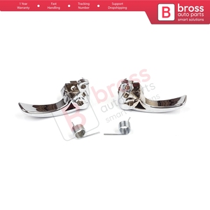 Manija Cromada Interior de Puerta Delantera o Trasera Derecha e Izquierda BDP917 para Qashqai 2007-2013 J10 Dualis 80670JD00E 80671JD00E - Product Image 2