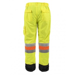 Top vente anti-résistant vêtements de travail pantalons pour hommes Slim Fit sécurité pantalons de survêtement plat avant Style lavé sécurité routière femmes - Product Image 6