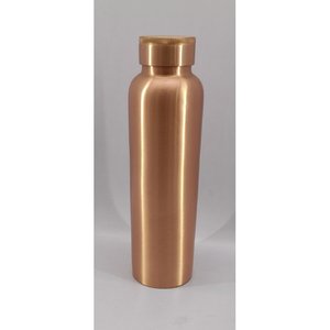 Medium Size Premium Copper <b>Bottle</b> with Glossy Finish Multipurpose Use <b>Plastic</b> Drinkware Fully Packaged - Product Image 4