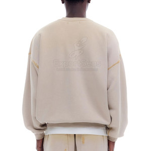 Sudadera con Lavado Ácido de Tacto Suave, Corte Holgado y Estilo Retro Urbano - Product Image 3