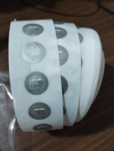 Étiquette RFID intelligente Mifare 1K, étiquette ronde de 25 mm de diamètre avec une face - Product Image 3