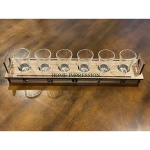 Large Size <b>Wooden</b> Glass Rack & Holder Multi Design Handmade Storage <b>Shelving</b> <b>Unit</b> Admirable Look <b>Wooden</b> Drink Holder Glass Rack - Product Image 5