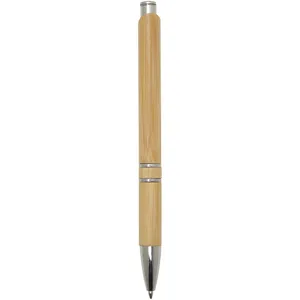 Penna a Sfera in Vimini e Bambù FSC Eco-Friendly, Gadget Sostenibile - Product Image 3