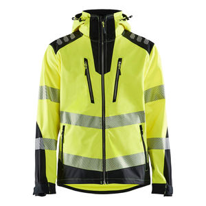 Chaqueta Softshell de Alta Visibilidad para Hombre, Ropa de Trabajo de Seguridad Reflectante, Chaqueta Utilitaria para Construcción, Chaquetas Softshell Personalizadas al por Mayor a Bajo Precio - Product Image 6