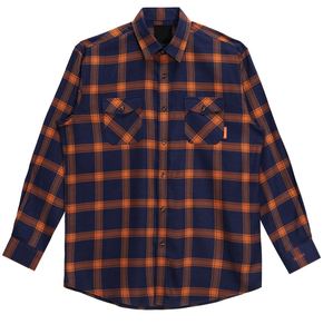Polyester/Cotton Flannel Shirts Quick Dry New Fashion <b>Men's</b> Anti-Pilling Summer 280g Premium Quality Customized Design Long - Product Image 6