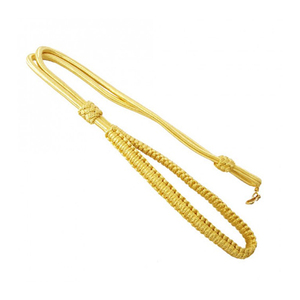 Cordons d'épaule d'uniformes Cordon de sifflet fait avec des cordons d'épaule en coton de soie avec crochet en métal - Product Image 1