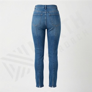 Custom Women's <b>Sexy</b> High Waist Skinny Plus Size Jeans Slim Fit Stretch Ripped Pantalones Small Leg Shaping Fashion Trendy <b>Pants</b> - Product Image 2