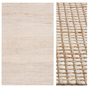 Venta al por mayor Premium Eco-Friendly Reversible yute trenzado plano tejido alfombra hecha a mano Jacquard Natural yute algodón tejido alfombra hogar - Product Image 2