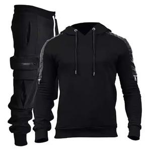 High Quality Mens Training Sports Suit Track Suits Custom <b>Trousers</b> Two Piece Set Jogging Tracksuit Designs for Men - Product Image 1