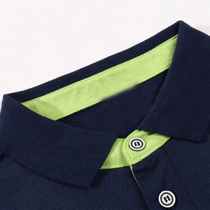 Ropa de verano Nuevo diseño Logotipo personalizado Ropa de hombre Polo informal de manga corta Polo de negocios Último diseño - Product Image 6