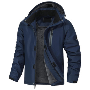 Fournisseur OEM Vestes de ski personnalisées pour l'hiver Manteau coupe-vent en tissu imperméable respirant avec impression de marque privée - Product Image 1