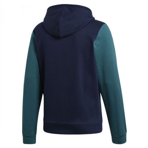 Venta caliente por encargo 100% algodón de alta calidad abajo hombro Sudadera con capucha con bolsillos de carga pantalón conjunto Jogging transpirable chándales - Product Image 3