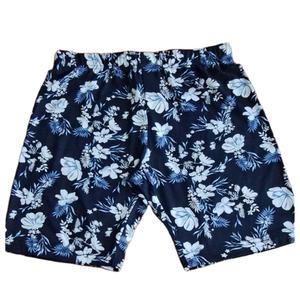 กางเกงขาสั้นผู้ชายลำลองพิมพ์ลายผ้าถักผสมคอตตอนและสแปนเด็กซ์ มีเชือกผูกเอว ยืดได้ 4 ทิศทาง แห้งเร็ว ซักเครื่องได้ อบแห้งในเครื่องได้ - Product Image 3